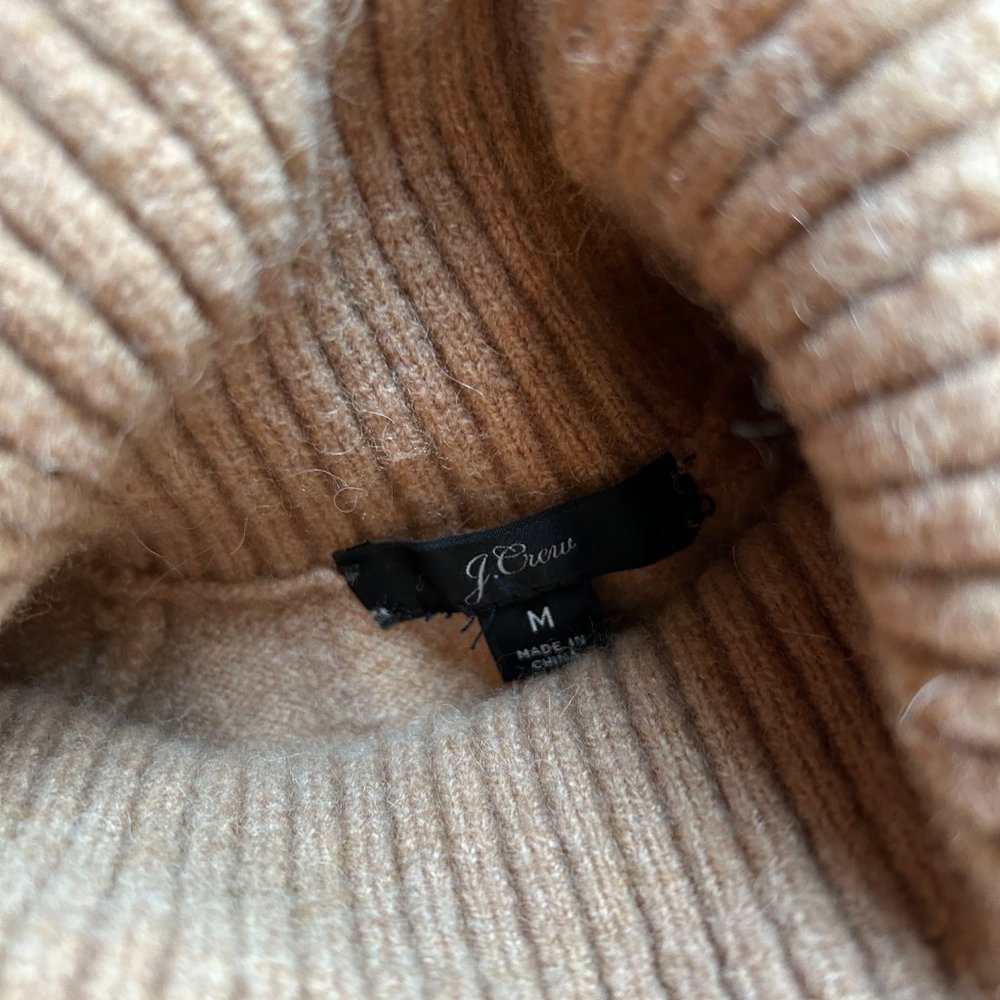 J. Crew Soft Wool Blend Turtleneck Sweater - Picture 6 of 10